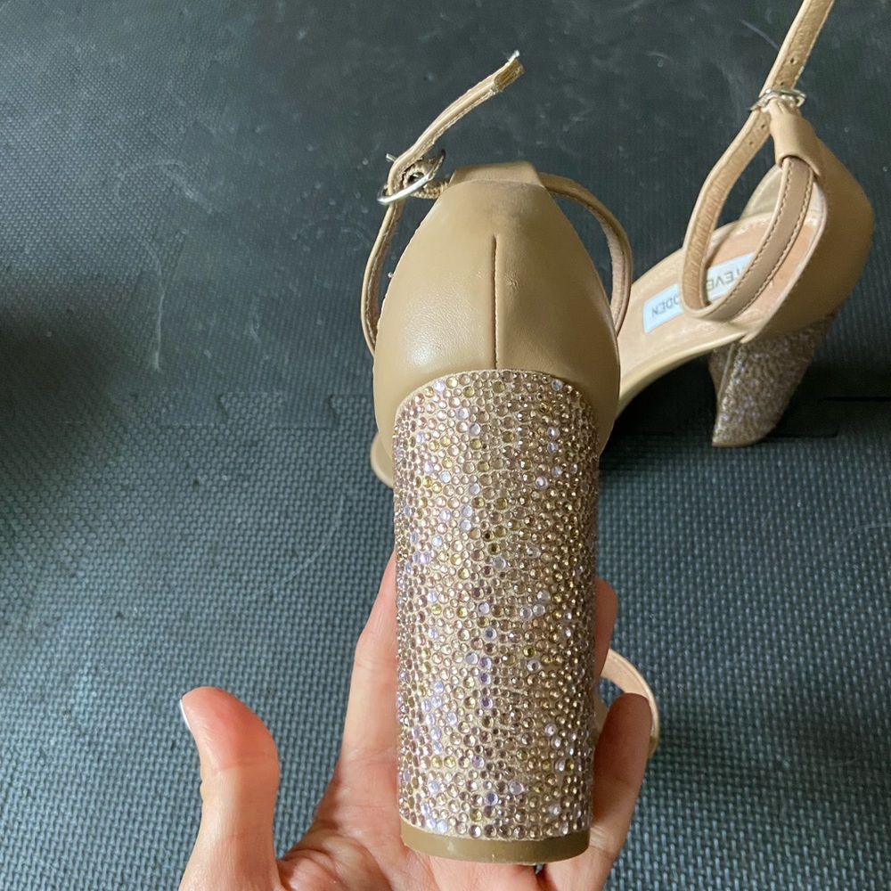 Steve Madden Rhinestone Carson Heels - Picture 5 of 8